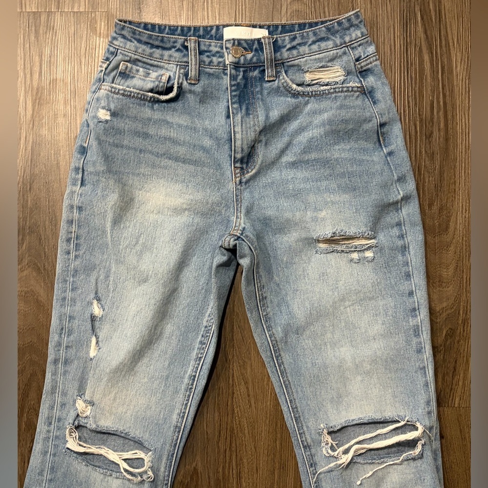 Vervet Distressed Denim Jeans - Size 26 - Picture 2 of 5